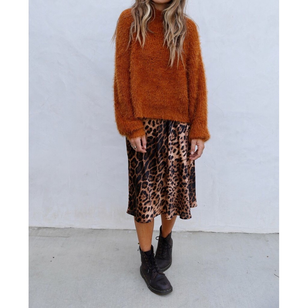 NEW Leopard Skirt